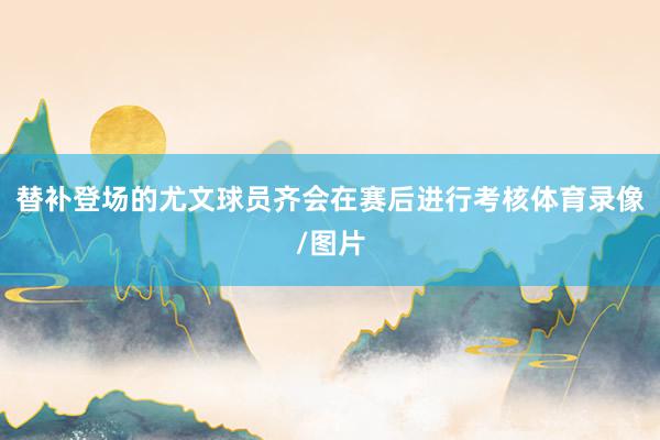 替补登场的尤文球员齐会在赛后进行考核体育录像/图片
